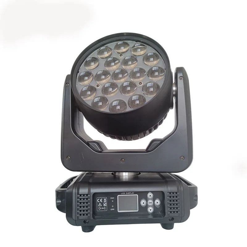 19-LED zoom moving head