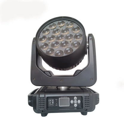 19-LED zoom moving head