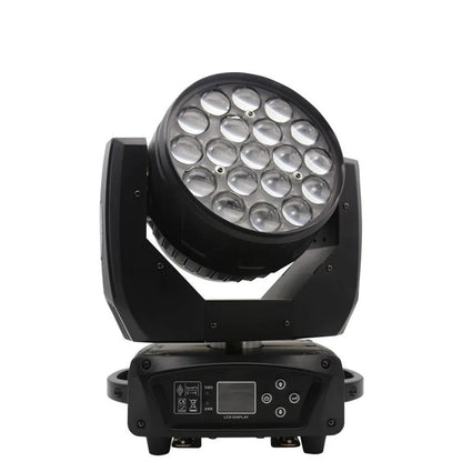 19-LED zoom moving head
