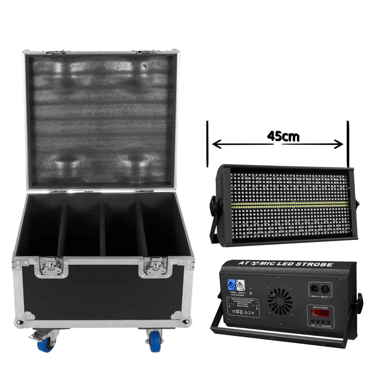 RGBW strobe — 48 zones