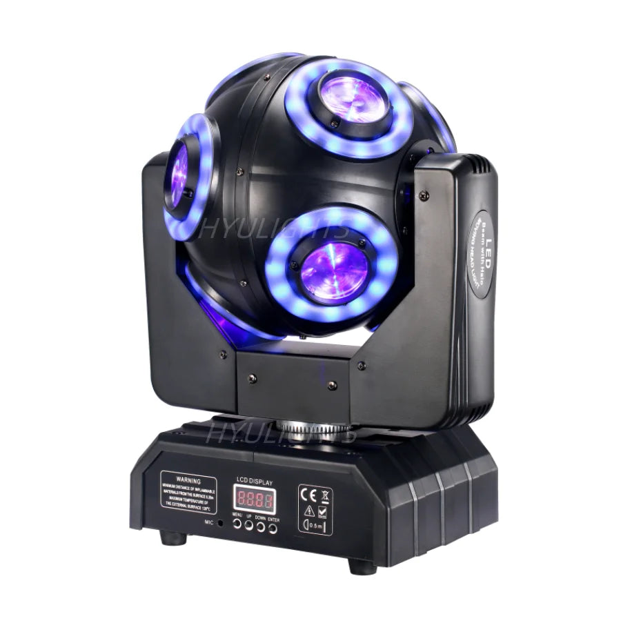 Halo Beam 8 × 15 W moving head