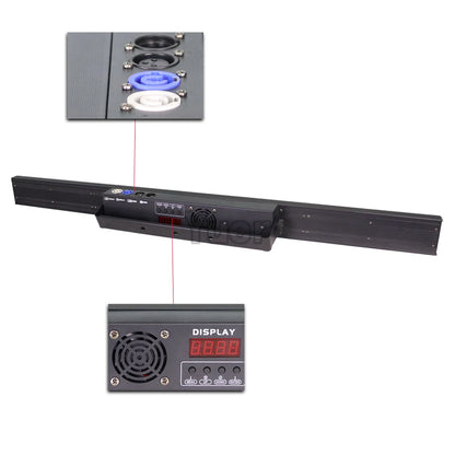 24 × 4 W RGBW LED bar