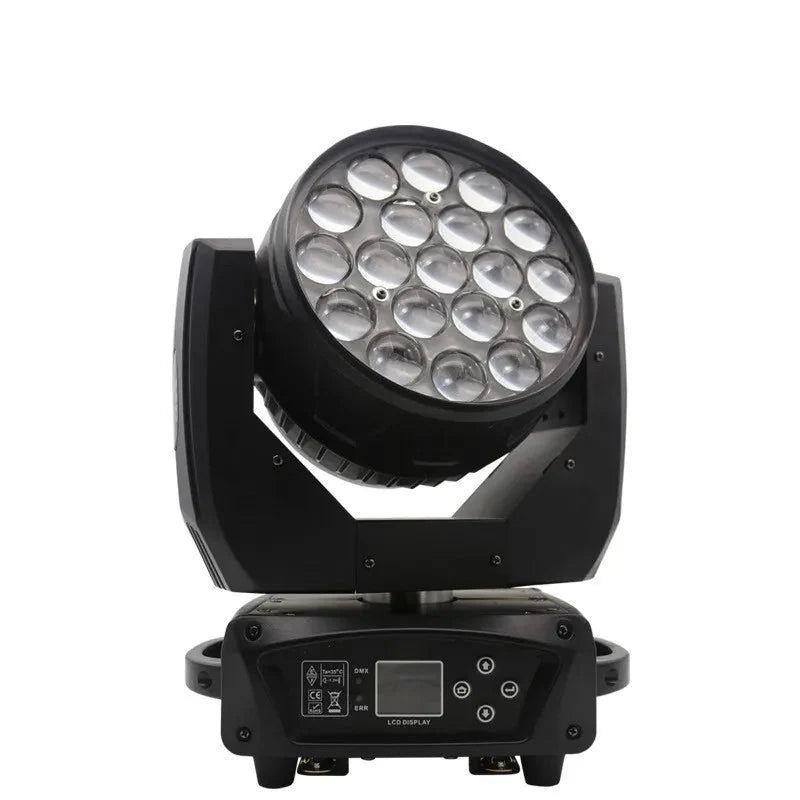 19-LED zoom moving head